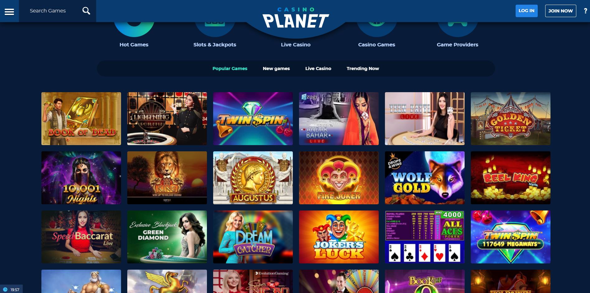 Casino Planet Deutschland Review